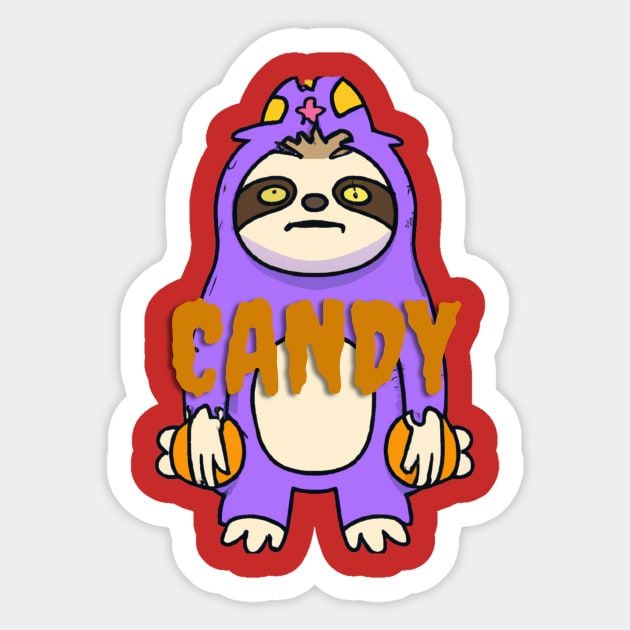 Halloween candy Sticker by Boothy 